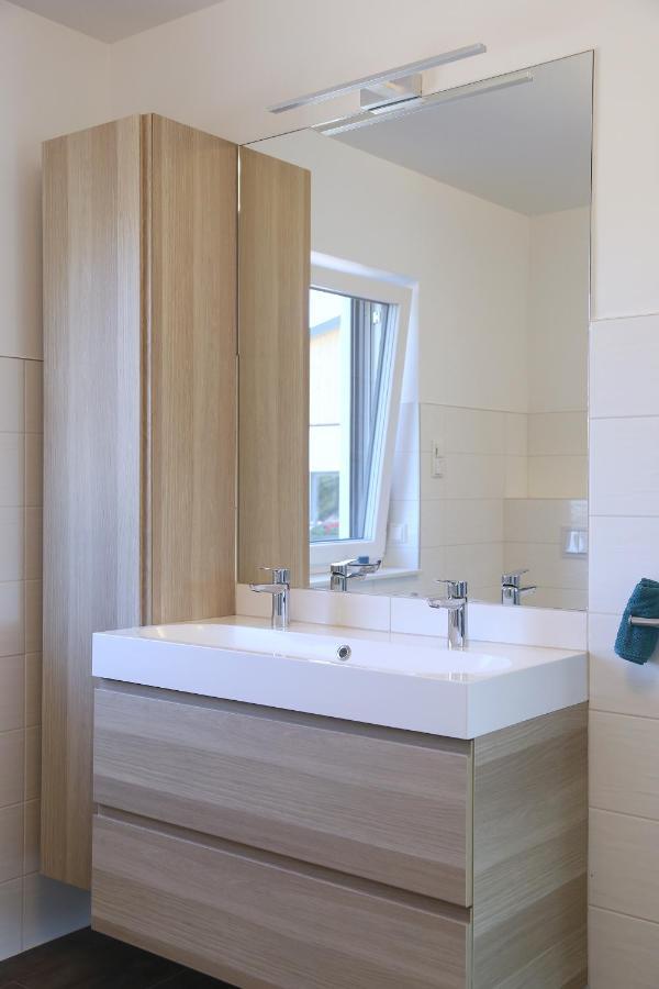Ferienwohnung Auszeit mit Weitblick in der Sächsischen Schweiz Rathmannsdorf Exterior foto